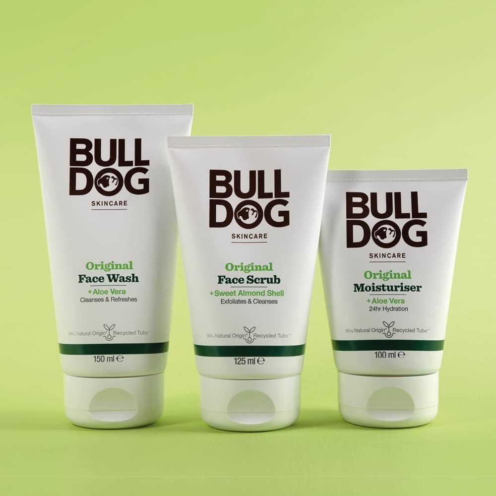 Bộ chăm sóc da mặt dành cho nam Bulldog Original Full Face Kit – Gents.vn |  Mỹ phẩm dành cho phái mạnh