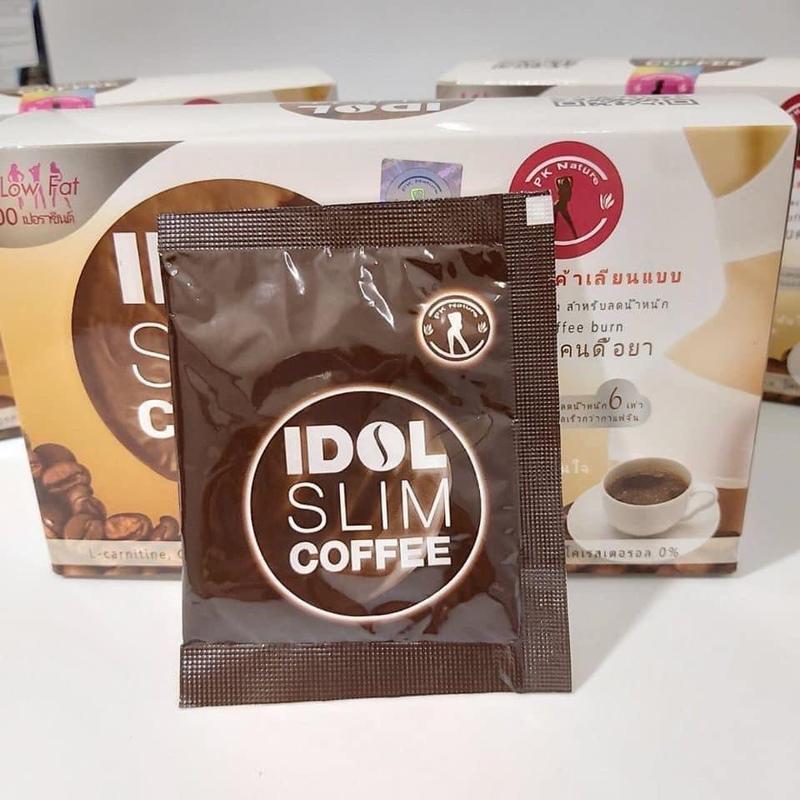 Idol Slim Coffee Cà phê Thái giảm cân Hộp 10 gói