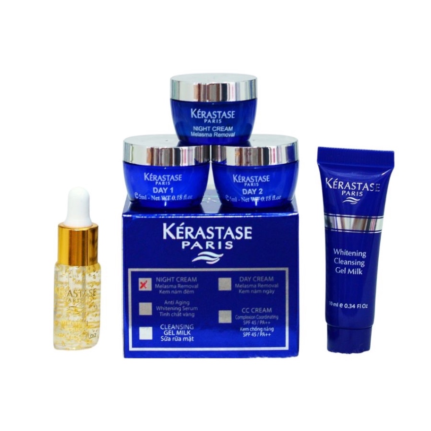 Bộ Kem Trị Nám Và Tàn Nhang Kerastase, Tái Tạo Da Trắng Mịn