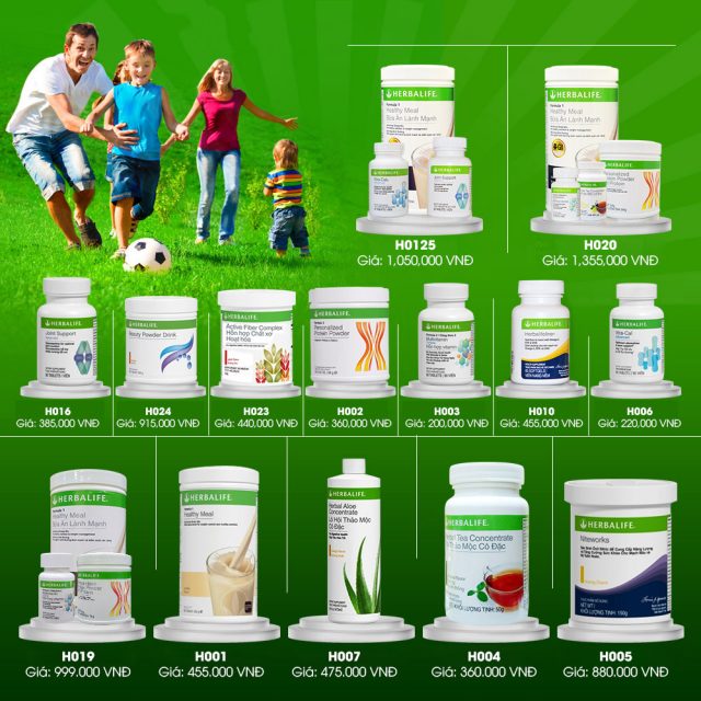 Các sản phẩm chức năng của Herbalife