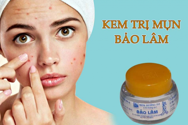 Kem trị mụn bảo lâm