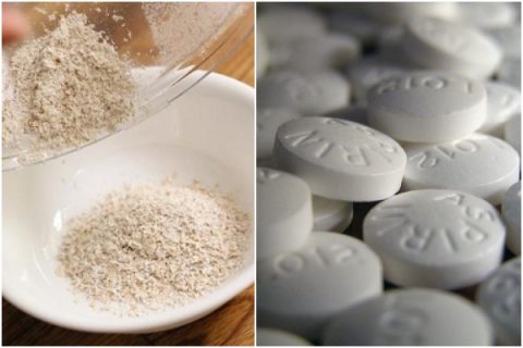 Aspirin và yến mạch