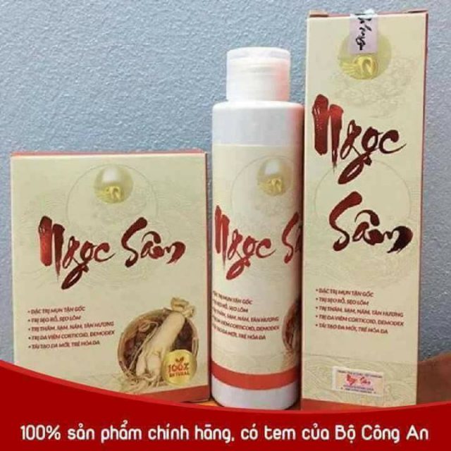 thuốc trị mụn Ngọc Sâm